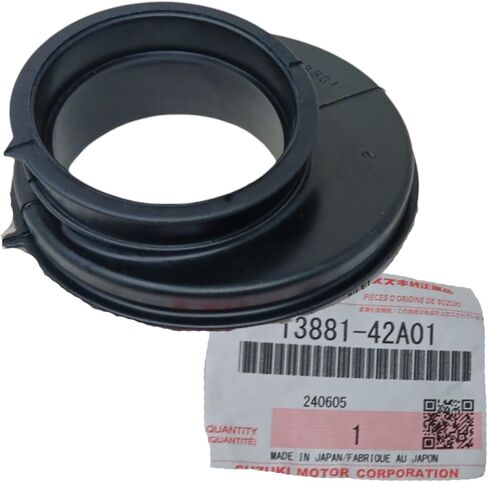 حزمة واحدة Cyclemax متوافقة مع منفذ أنبوب منظف الهواء سوزوكي Dr200S Dr200Se 13881-42A01 تحتوي على منفذ أنبوب منظف الهواء Dr200S Dr200Se وقمع in Kuwait