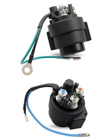 Power Trim Tilt UP Down Relay Set Fit for Yamaha 75 80 90 100 115 130 150 155 175 200 225 HP Outboard 1991-2006, Replace 6E5-8195C-01-00 6E5-8195B-01-00 6E5-81950-00 6E5-8195A-00-00 6E5-8195A-01 in Saudi Arabia