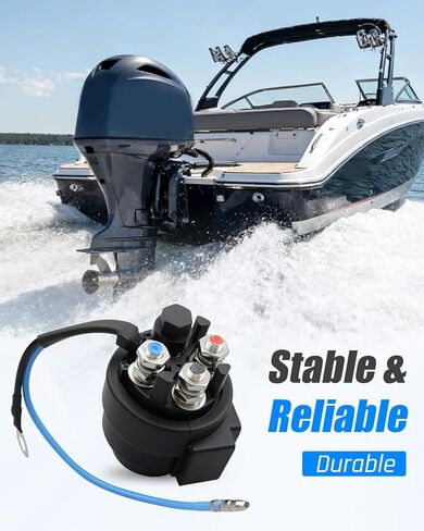 Power Trim Tilt UP Down Relay Set Fit for Yamaha 75 80 90 100 115 130 150 155 175 200 225 HP Outboard 1991-2006, Replace 6E5-8195C-01-00 6E5-8195B-01-00 6E5-81950-00 6E5-8195A-00-00 6E5-8195A-01 in Saudi Arabia