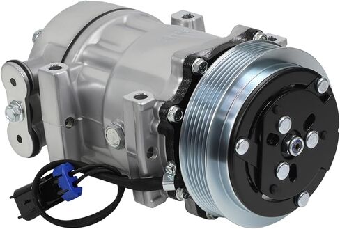 ضاغط مكيف الهواء مع قابض، متوافق مع Kenworth C500 K100E T2000 T600A T800 ومتوافق مع Peterbilt in Kuwait