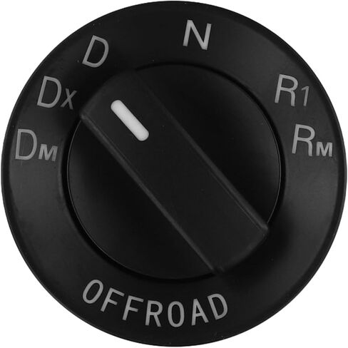 Rotary Switch Replacement for MAN TGA TGX Truck 81255250245, Black Plastic Direct Fit Interior Control Component for Easy Installation and Reliable Performance in Saudi Arabia