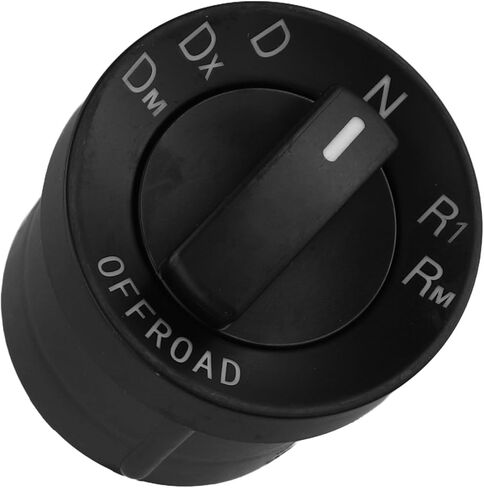 Rotary Switch Replacement for MAN TGA TGX Truck 81255250245, Black Plastic Direct Fit Interior Control Component for Easy Installation and Reliable Performance in Saudi Arabia