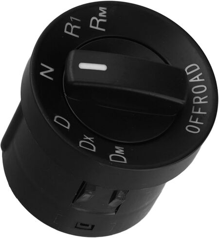 Rotary Switch Replacement for MAN TGA TGX Truck 81255250245, Black Plastic Direct Fit Interior Control Component for Easy Installation and Reliable Performance in Saudi Arabia