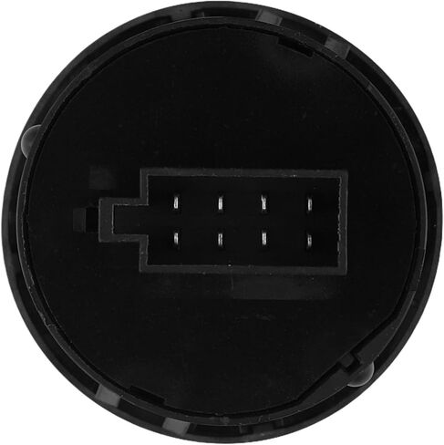 Rotary Switch Replacement for MAN TGA TGX Truck 81255250245, Black Plastic Direct Fit Interior Control Component for Easy Installation and Reliable Performance in Saudi Arabia