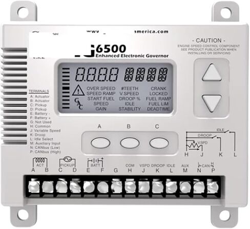 EEG6500 Enhanced Electronic Controller Adjustable Starting Fuel Strategy Speed Governor in Kuwait
