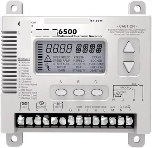 EEG6500 Enhanced Electronic Controller Adjustable Starting Fuel Strategy Speed Governor in Kuwait