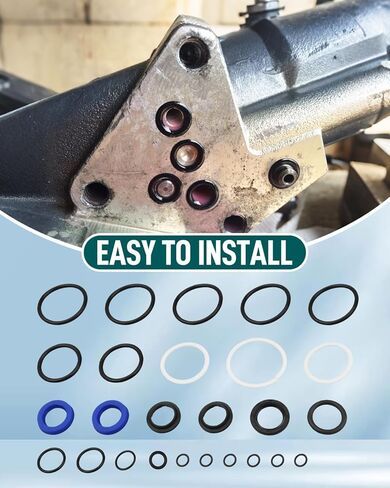 Tilt Trim Seal Kit Fit for Yamaha 115-250HP 1997 & Up, Replaces 63P-43800-00-4D, 64E-43822, Fit for Showa Power Trim Units, Fit for Fast Strike 115225FS in Kuwait