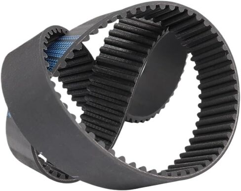 Transmission Belt Circle-arc Tooth Model HTD8M-3032-3408 Rubber Width 20/25/30/40mm 1Pcs(HTD8M3360-420T,1PC_20MM) in Kuwait