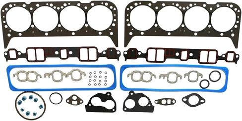 Engine Parts Full Head Gasket Set Fit 5.7 L V8 GAS OHV For 87-96 Compatible For Buick/Cadillac/GMC/Yukon/Chevrolet/Camaro/Pontiac 5.7L HS 7733 in Saudi Arabia