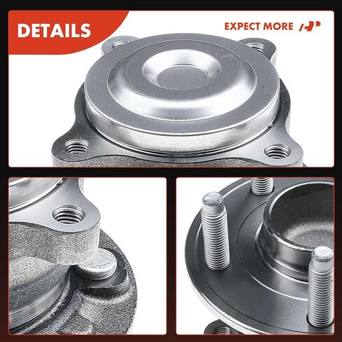 A-Premium Rear Wheel Bearing and Hub Assembly with 5-Lug Compatible with Chevrolet Cruze 2016-2019, Volt 2016-2019 in Kuwait