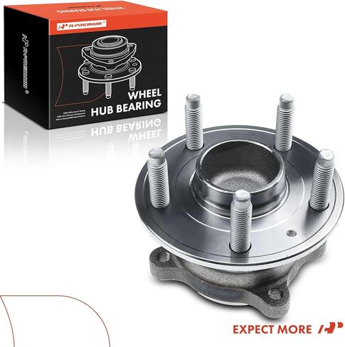 A-Premium Rear Wheel Bearing and Hub Assembly with 5-Lug Compatible with Chevrolet Cruze 2016-2019, Volt 2016-2019 in Kuwait