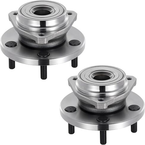 513159 Front Wheel Bearing and Hub Assembly Compatible with Jeep Grand Cherokee 1999-2004 4.0L L6, 1999-2001 4.7L V8, 2PCS in Kuwait