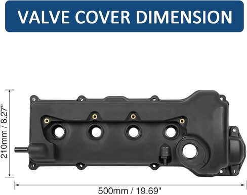 X AUTOHAUX 132644Z011 استبدال غطاء صمام محرك السيارة مع حشية سوداء لنيسان سنترا GXE XE CA سيدان 1.8L 2000 2001 2002 in Kuwait