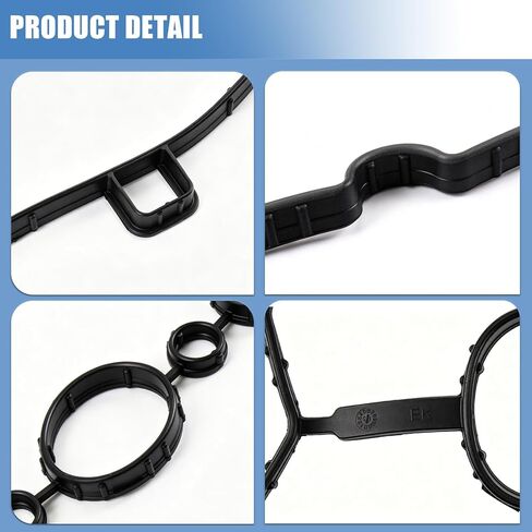 Sorello Engine Valve Cover Gasket Set Compatible with Chevrolet Aveo Aveo5 Cruze Limited Sonic, for Pontiac G3 Wave 1.6L, for Saturn Astra 1.8L L4 Replaces-VS50779R 55354237 in Saudi Arabia