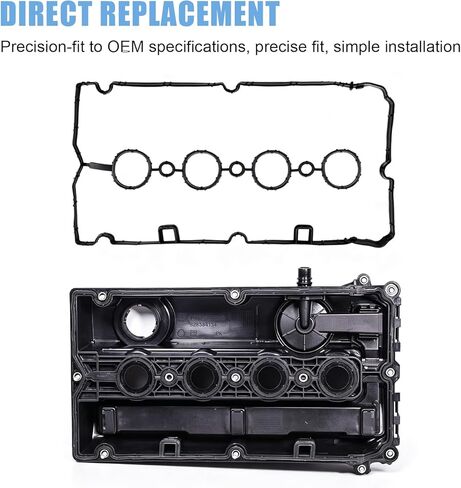 Sorello Engine Valve Cover Gasket Set Compatible with Chevrolet Aveo Aveo5 Cruze Limited Sonic, for Pontiac G3 Wave 1.6L, for Saturn Astra 1.8L L4 Replaces-VS50779R 55354237 in Saudi Arabia