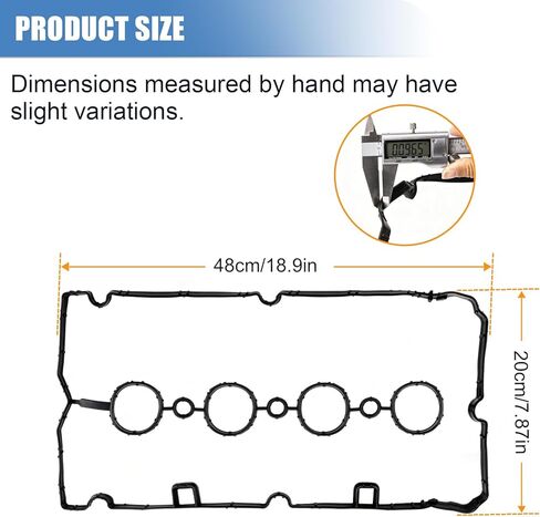 Sorello Engine Valve Cover Gasket Set Compatible with Chevrolet Aveo Aveo5 Cruze Limited Sonic, for Pontiac G3 Wave 1.6L, for Saturn Astra 1.8L L4 Replaces-VS50779R 55354237 in Saudi Arabia