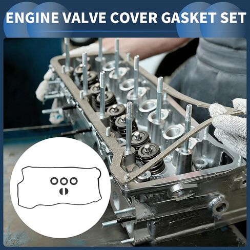 Valve Cover Gasket Set for Hyundai Santa 2006-2009 Engine Valve Cover Gasket Replacement Kit Replace 224413E011 in Saudi Arabia