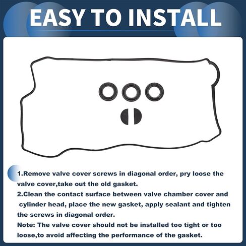 Valve Cover Gasket Set for Hyundai Santa 2006-2009 Engine Valve Cover Gasket Replacement Kit Replace 224413E011 in Saudi Arabia