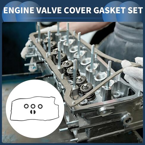 Valve Cover Gasket Set for Volkswagen Golf 2005-2008 Engine Valve Cover Gasket Replacement Kit Replace 224413E021 in Saudi Arabia