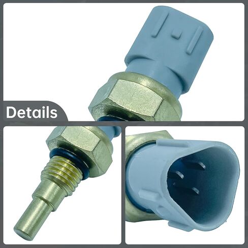 1580604 Engine Coolant Temperature Sensor Compatible with Toyota, Scion, Subaru, Mazda, Saab, Chevrolet – Fits Corolla, Outback, Forester, Impreza, Legacy, Echo, Protégé – Replaces 1448377, TX85 in Saudi Arabia