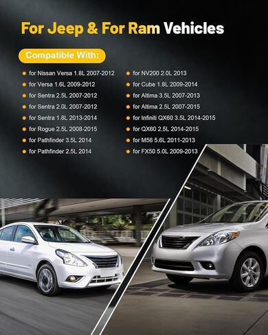 OCPTY مناسب 2015-2018 لسيارة شيفروليه سيتي إكسبريس 2.0L/L4، 2007-2018 لسيارة Nissan Altima 2.5L/L4 استبدال ملفات الإشعال 3-PINS Coil Pack #UF549 (مجموعة من 4) in Kuwait