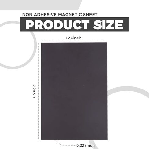 CraftGenes 9 Inch Replacement Magnetic Sheet Thickness 0.7mm for Opening Die Cutting and Embossing Machine(8.7''×12.6‘’) in Saudi Arabia