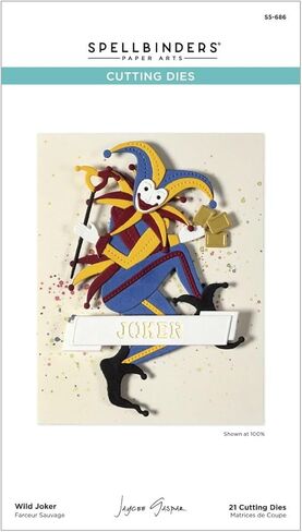 Spellbinders S5-686 Wild Joker محفورًا يموت من The Wild Joker بواسطة Jaycee Gaspar in Kuwait