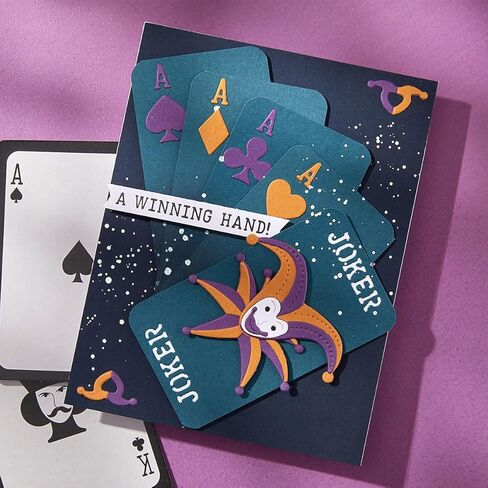 Spellbinders S5-686 Wild Joker محفورًا يموت من The Wild Joker بواسطة Jaycee Gaspar in Kuwait