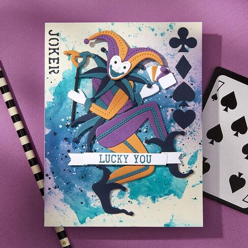 Spellbinders S5-686 Wild Joker محفورًا يموت من The Wild Joker بواسطة Jaycee Gaspar in Kuwait