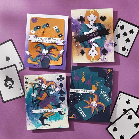 Spellbinders S5-686 Wild Joker محفورًا يموت من The Wild Joker بواسطة Jaycee Gaspar in Kuwait