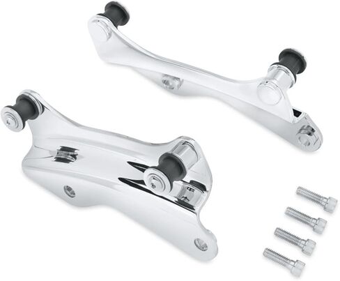 Detachable 4 Point Docking Hardware Kit For Harley Touring Road King Street Glide FLHT 2014-2023 distintivo(Chrome) in Kuwait