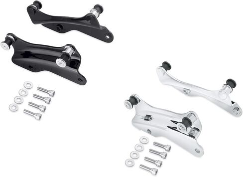 Detachable 4 Point Docking Hardware Kit For Harley Touring Road King Street Glide FLHT 2014-2023 distintivo(Chrome) in Kuwait
