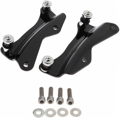 Detachable 4 Point Docking Hardware Kit For Harley Touring Road King Street Glide FLHT 2014-2023 distintivo(Chrome) in Kuwait