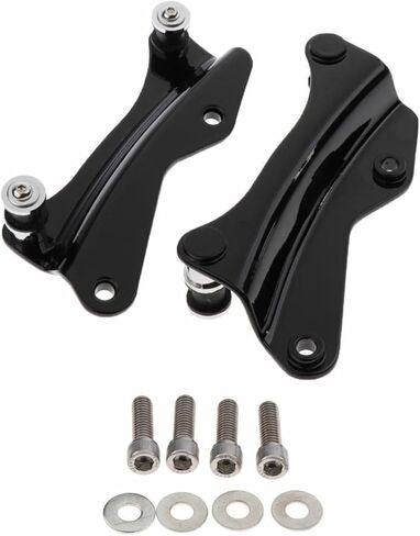 Detachable 4 Point Docking Hardware Kit For Harley Touring Road King Street Glide FLHT 2014-2023 distintivo(Chrome) in Kuwait