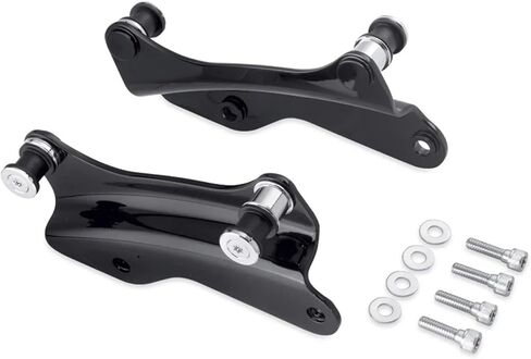 Detachable 4 Point Docking Hardware Kit For Harley Touring Road King Street Glide FLHT 2014-2023 distintivo(Chrome) in Kuwait