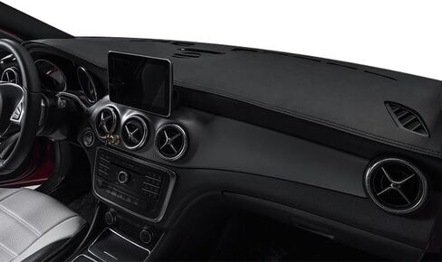 Car Dashboard Cover for Cadillac XT4 2018-2023, Leather Dash Mat, Sun Protection Dashboard Pad, Non-Slip Silicone Dash Base, Vehicle Interior Protection Mat,B Brown-Without Center Display in Kuwait