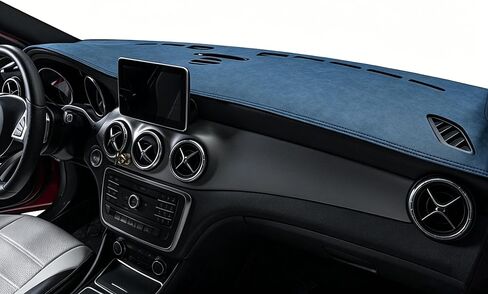 Car Dashboard Cover for Cadillac XT4 2018-2023, Leather Dash Mat, Sun Protection Dashboard Pad, Non-Slip Silicone Dash Base, Vehicle Interior Protection Mat,B Brown-Without Center Display in Kuwait