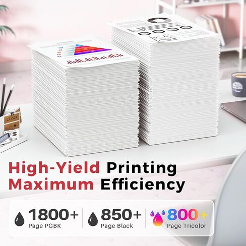 Kuva 280XXL 281XXL 280 281 XXL Ink Cartridges Compatible for Replacement for Canon 280 281 Ink Cartridges Compatible with Printer TS702 TR8520 TR8620 TR7520 TR8600 TS6220（5 Pack in Saudi Arabia