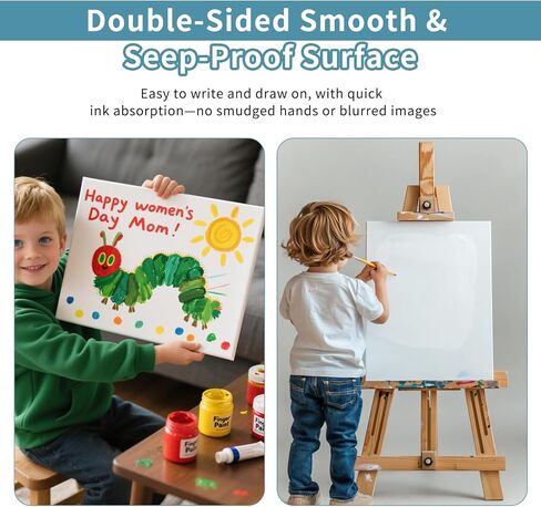 Self Adhesive 24x36 Foam Board 4 Pack, 0.23 Inch Thick Foam Core Board, Large Free Mounting Poster Boards for Projects, Display Boards for Crafts, Paintings Prints, Art, Presentation, White in Saudi Arabia