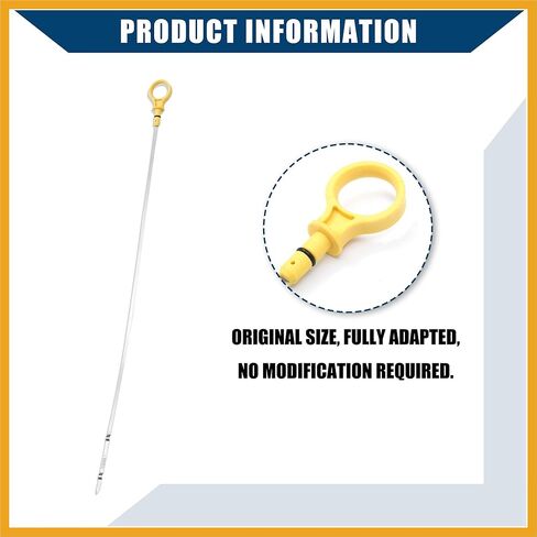 No.CY01-10-450A / Engine/Oil Dipstick for for Mazda 6 2009-2013 for Mazda CX-9 2007-2015 / Oil Level Dipstick/Durable/Metal / 1 Pc/Silver Tone Replacement in Kuwait