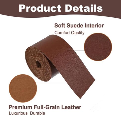 363 Pcs Leather Rivet Kit for Crafts 157 Inches Leather Straps Flat with 1 2 Inch Wide 360 Rivets and 1 Double Tubular Metal Studs Setting Craft Tool for DIY Craft Repairs Decoration in Kuwait