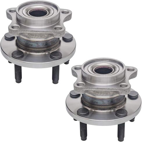 TUCAREST 512335 x2 (Fits AWD Vehicles Only) Rear Wheel Bearing and Hub Assembly Compatible with 2007 08 09 2010 Fo-rd Edge /2007-2010 Li-ncoln MKX [5 Stud Hub] in Kuwait