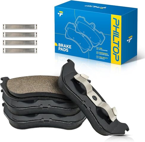 PHILTOP Ceramic Front Brake Pads for 2007-2009, 2013-2016 Hyundai Santa Fe, 2006-2012, 2014 Kia Sedona, Performance Brakes Kits for 2007-2008 Hyundai Entourage, 2009 Kia Borrego in Kuwait