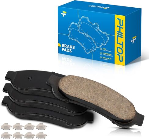 PHILTOP Ceramic Front Brake Pads for 2007-2009, 2013-2016 Hyundai Santa Fe, 2006-2012, 2014 Kia Sedona, Performance Brakes Kits for 2007-2008 Hyundai Entourage, 2009 Kia Borrego in Kuwait