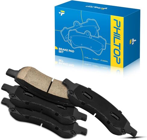 PHILTOP Ceramic Front Brake Pads for 2007-2009, 2013-2016 Hyundai Santa Fe, 2006-2012, 2014 Kia Sedona, Performance Brakes Kits for 2007-2008 Hyundai Entourage, 2009 Kia Borrego in Kuwait
