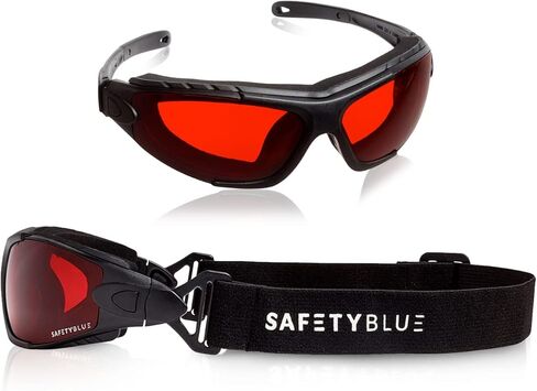 Sleep Savior Deluxe Lens Night Glasses - Blue & Green Light Blocking Glasses for Better Sleep in Saudi Arabia