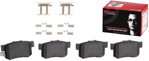 مجموعة وسادات الفرامل القرصية الخلفية من السيراميك الفاخر من Brembo P28039N ACURA/HONDA/HONDA (GAC) OE# 43022SJFE00 in Kuwait