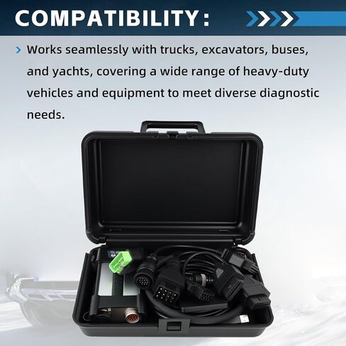 88894000 Communications Unit Adapter Compatible with Vocom II, Professional Diagnostic Tool with Software for Truck Excavator Loader Bus Yacht in Saudi Arabia