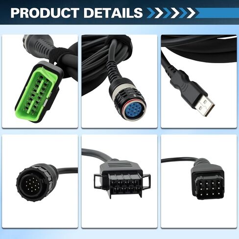 88894000 Communications Unit Adapter Compatible with Vocom II, Professional Diagnostic Tool with Software for Truck Excavator Loader Bus Yacht in Saudi Arabia
