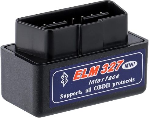 ماسح ضوئي ELM327 obd2، أداة تشخيص السيارة اللاسلكية، محول قارئ رمز obd ii متوافق مع نظامي التشغيل android وwindows، أداة المسح التلقائي لحافلة can للتحقق من أخطاء المحرك، أسود in Kuwait